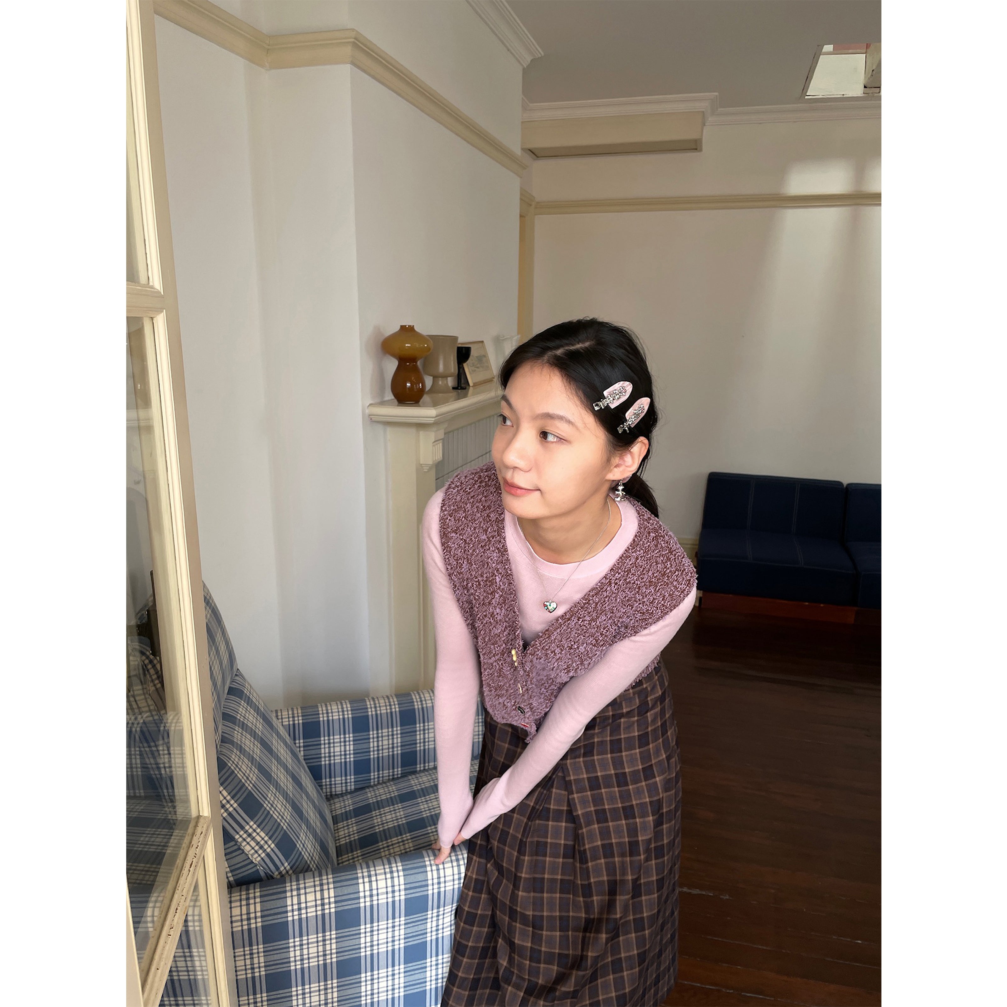 Tagi. Metal Floral Hair Clip