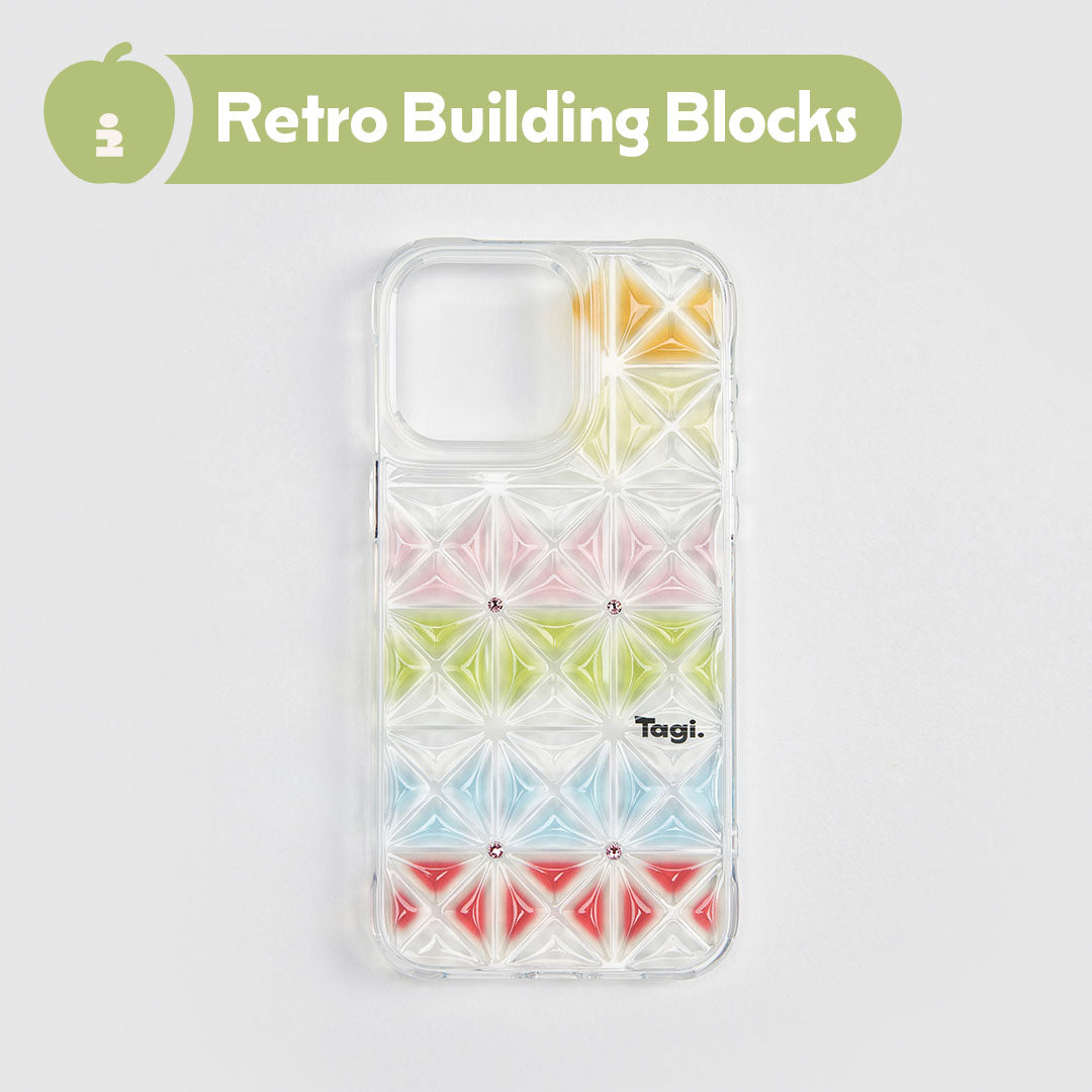 Tagi. Ice Cubes Building Blocks Phone Case