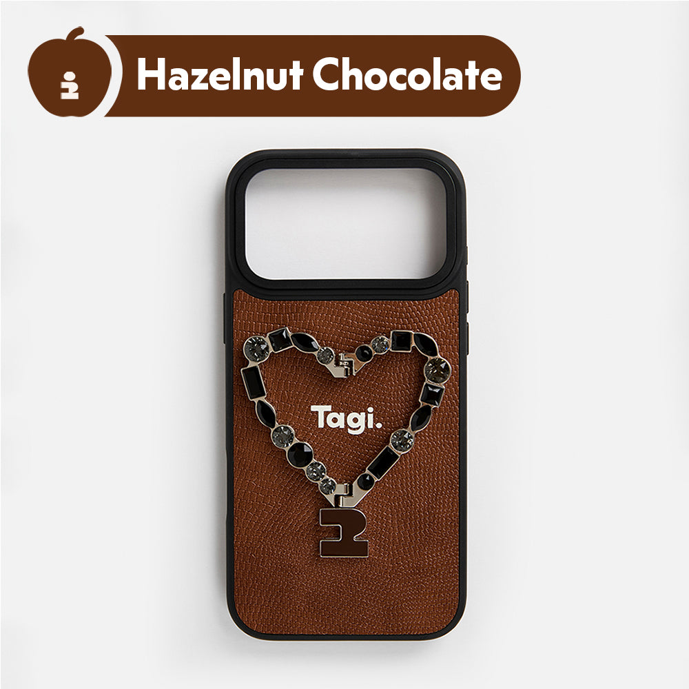 Tagi. Make You Happy Shining Heart Bracket Phone Case iPhone 17/18 Pro Max