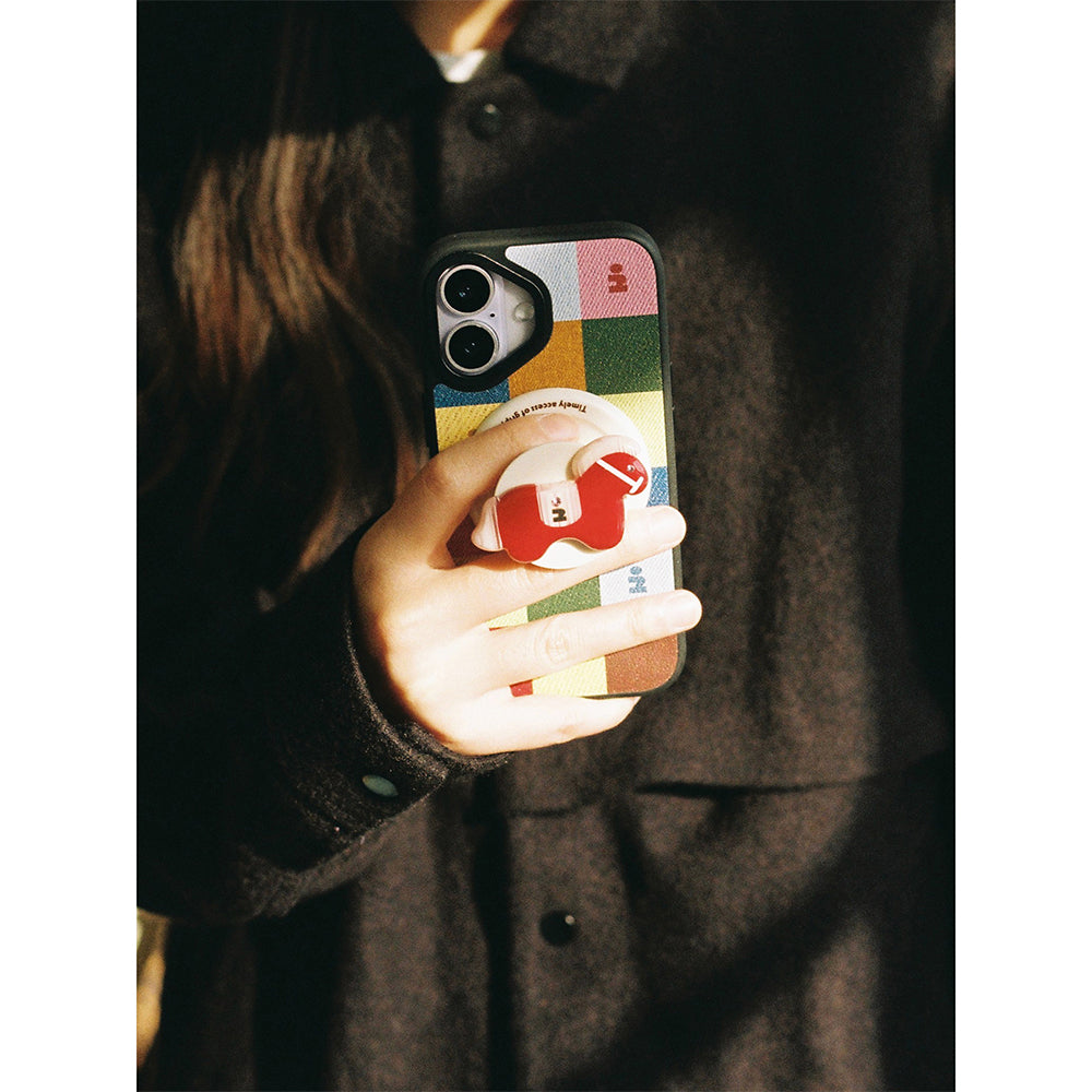 Tagi. Magi and Mushroom Popcorn Magnetic Phone Holder