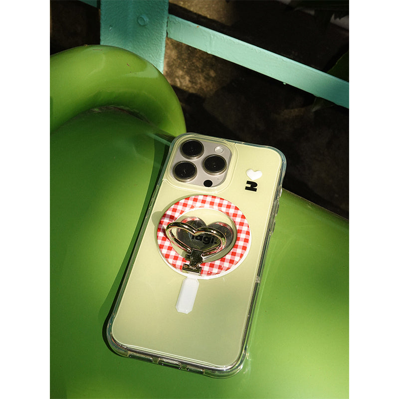 Tagi. Put-Put Happy Magnetic Phone Case with Phone Grip Holder