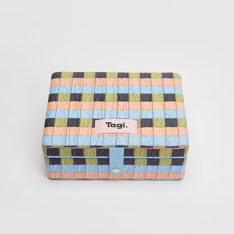 Tagi. Knitted Pillow Jewelry Storage Box