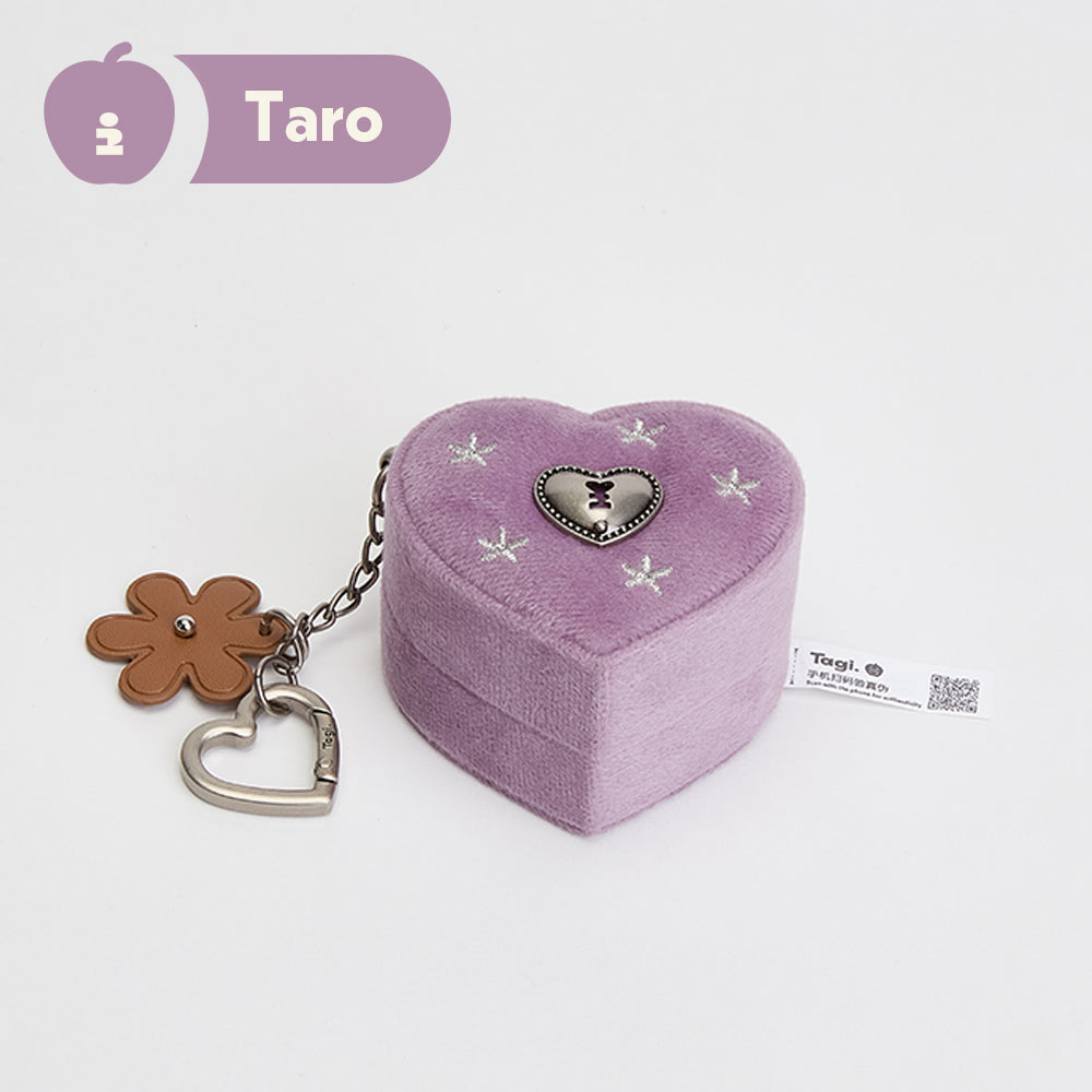 Tagi. Put-Put Heart Jewelry Box and Ring Storage Box Charm
