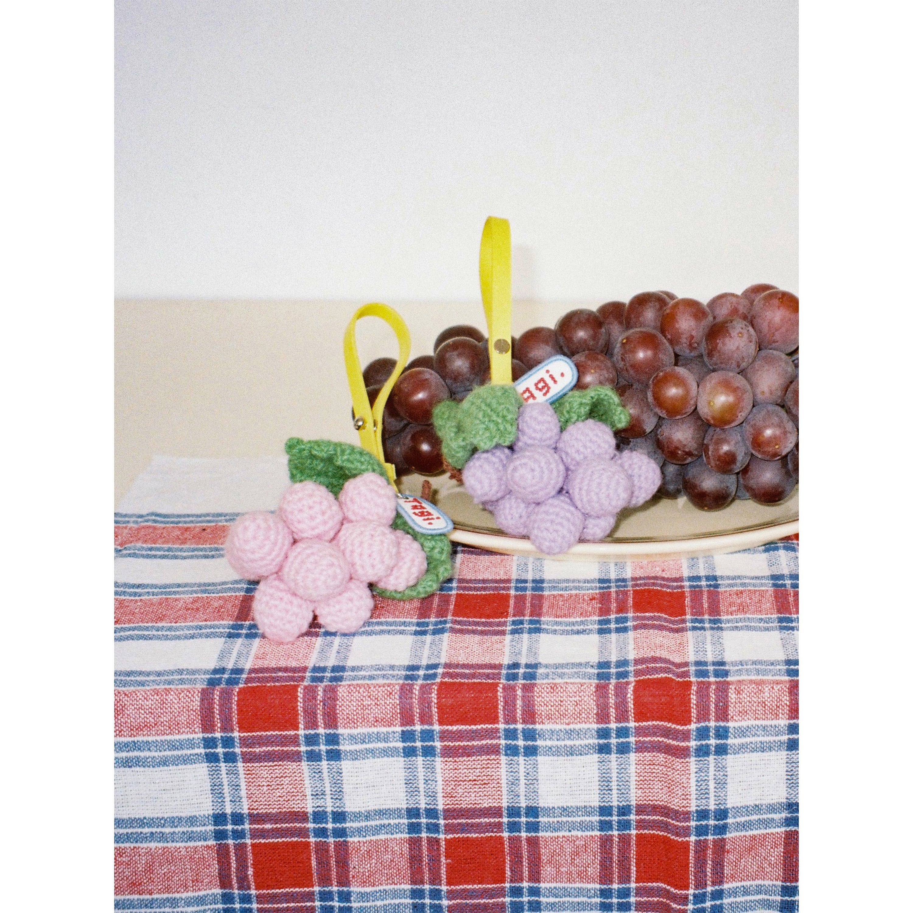 Tagi. Magi Grape Crochet Pendant