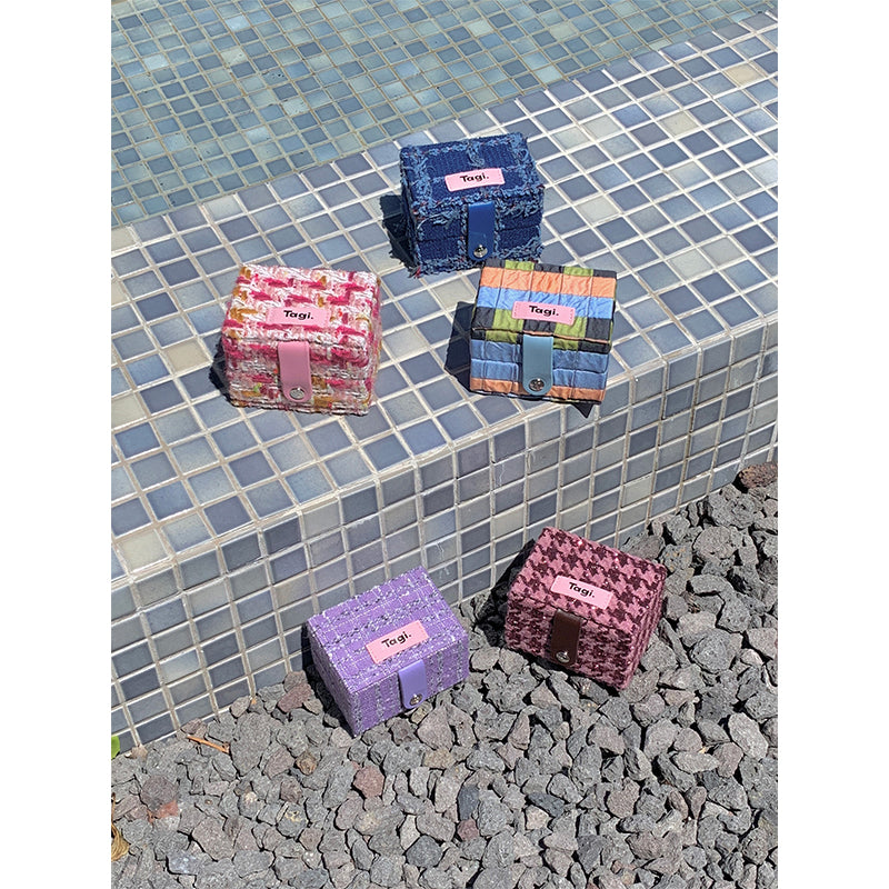 Tagi. Knitted Pillow Jewelry Storage Box