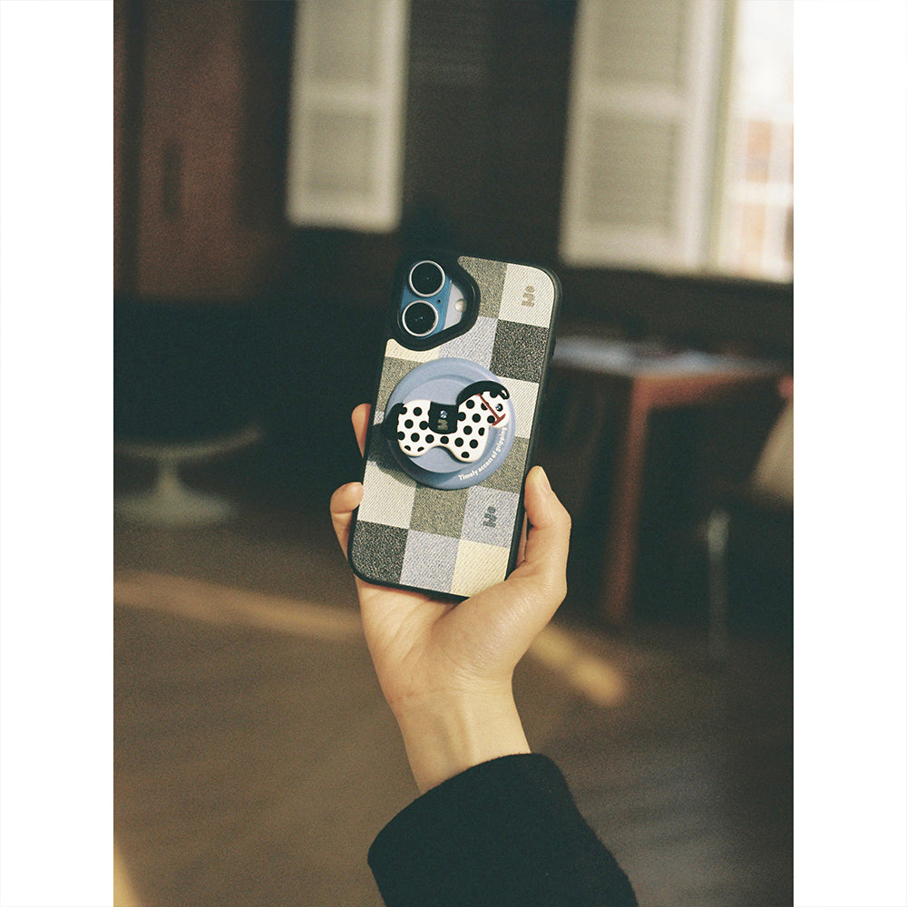 Tagi. Magi and Mushroom Popcorn Magnetic Phone Holder