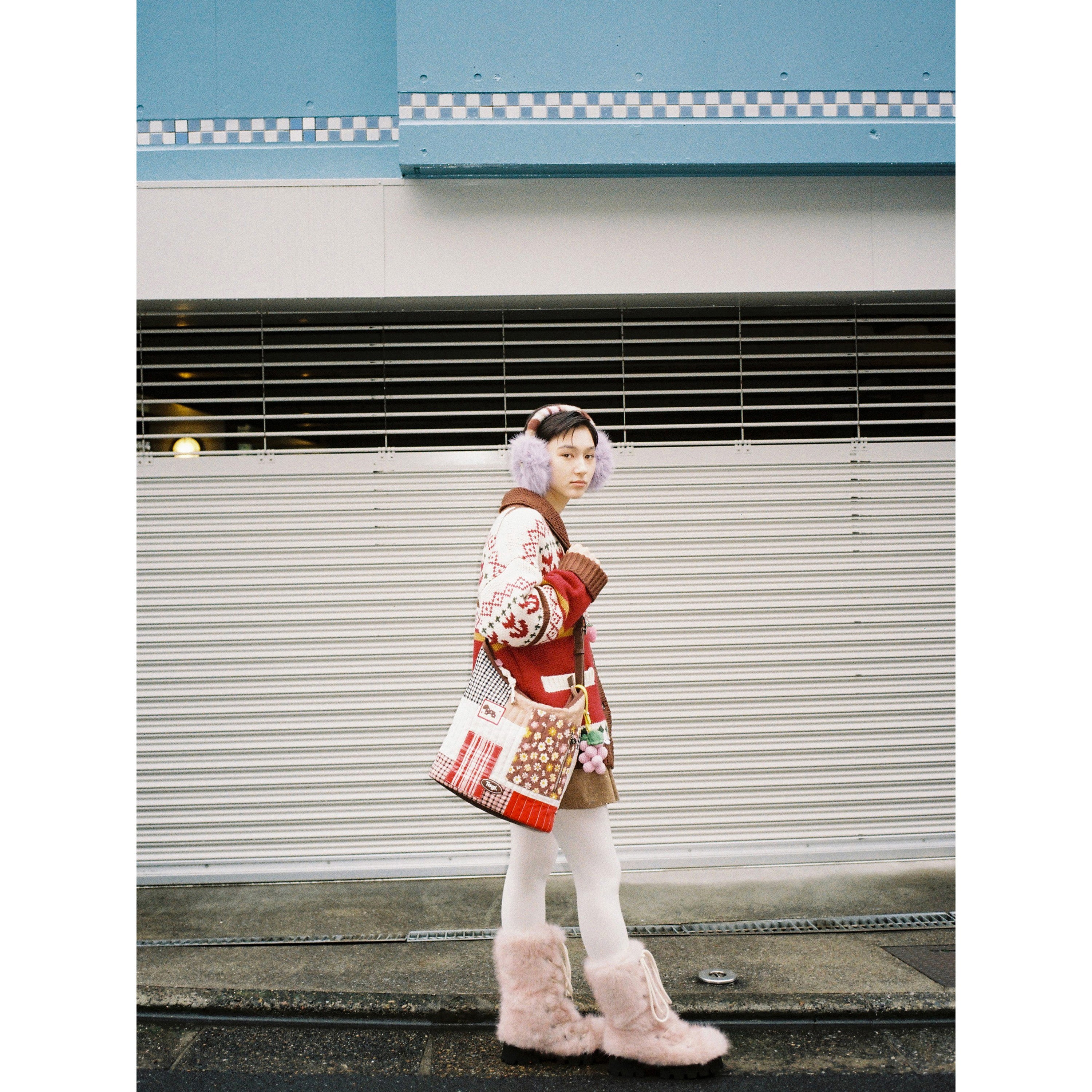 Tagi. Magi Patchwork Hobo Shoulder Bag