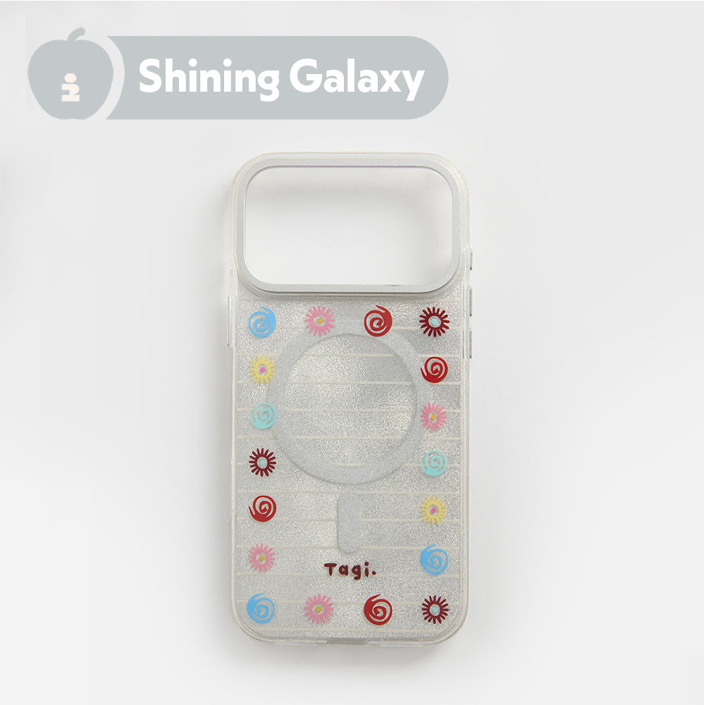 Tagi. Shining Garden Magnetic Phone Case / Lens Film / Phone Charm