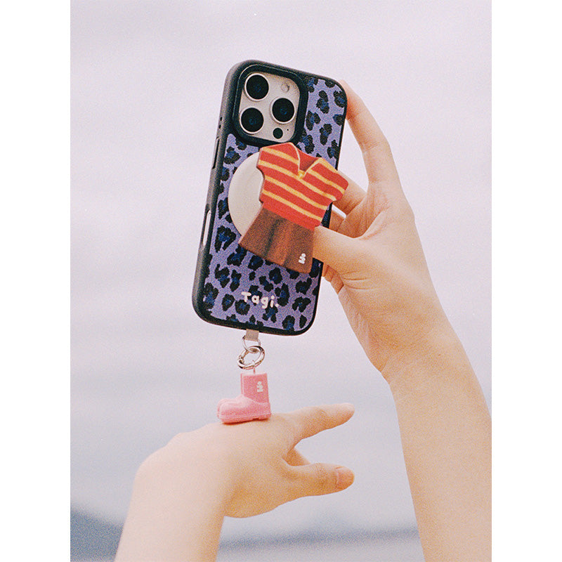 Tagi. Dress-up Game Magnetic Phone Case/ Phone Bracket