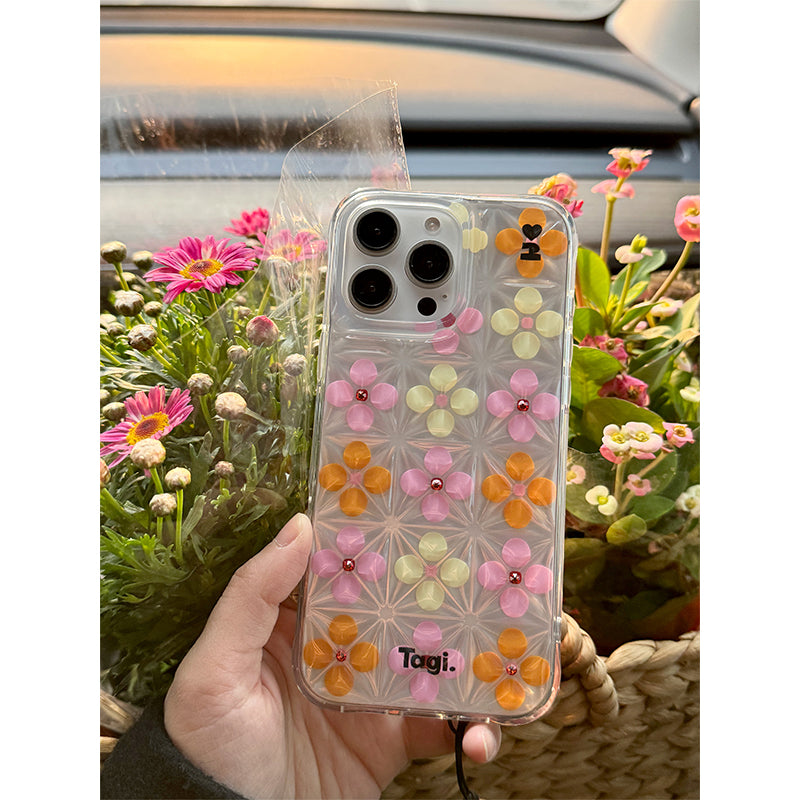 Tagi. Ice Cubes Building Blocks Phone Case