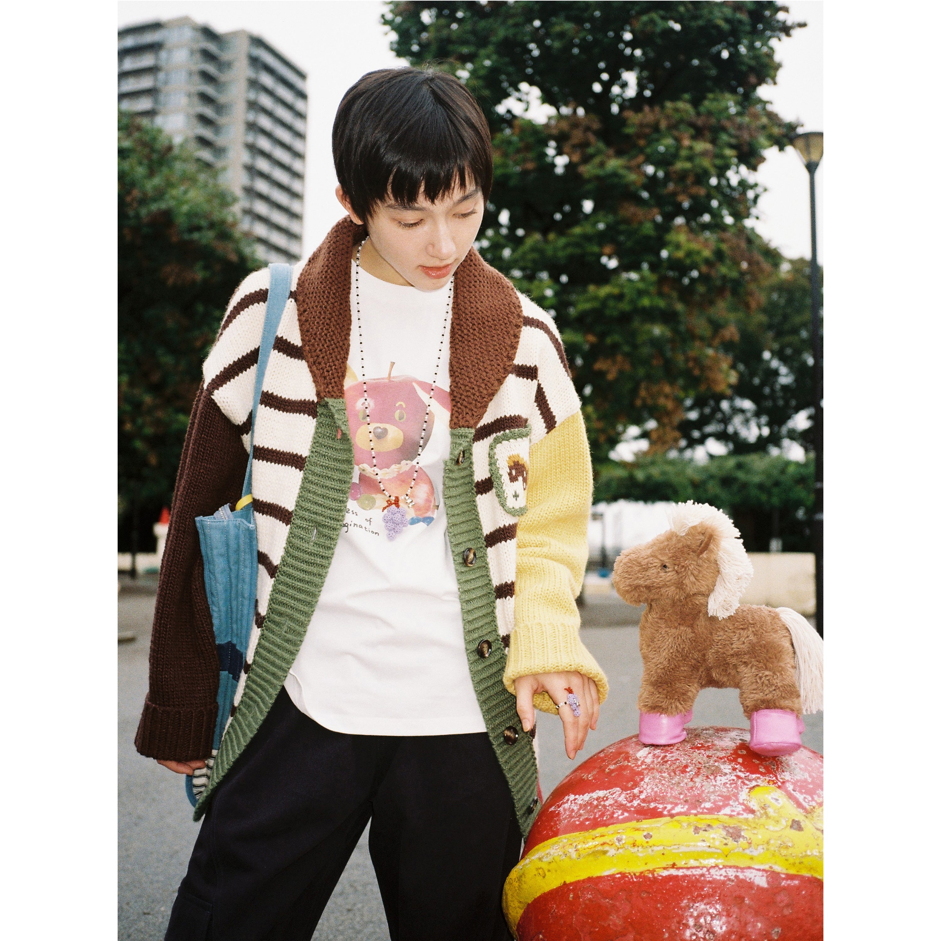 Tagi. Magi Thick-knit Sweater Coat