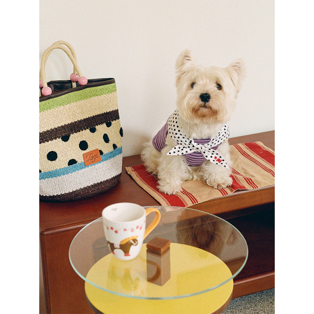 Tagi. Stripes Bowtie Pet Clothes