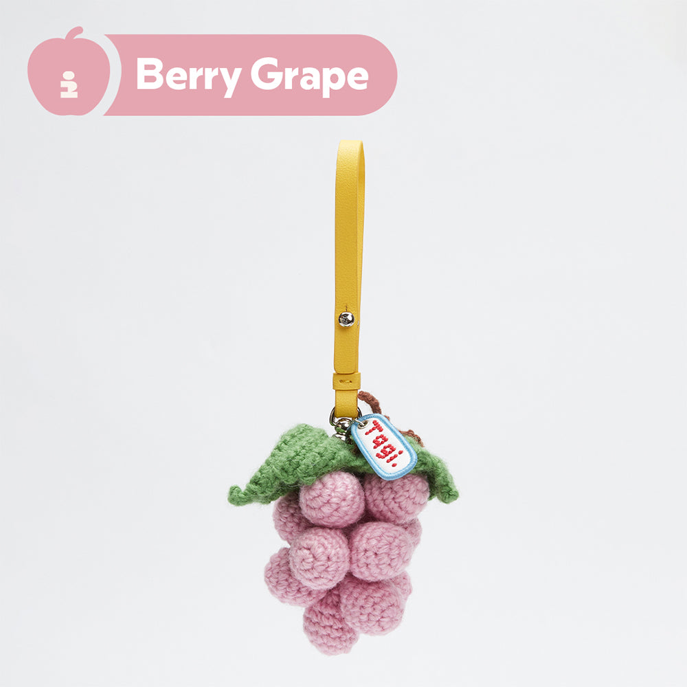 Tagi. Magi Grape Crochet Pendant