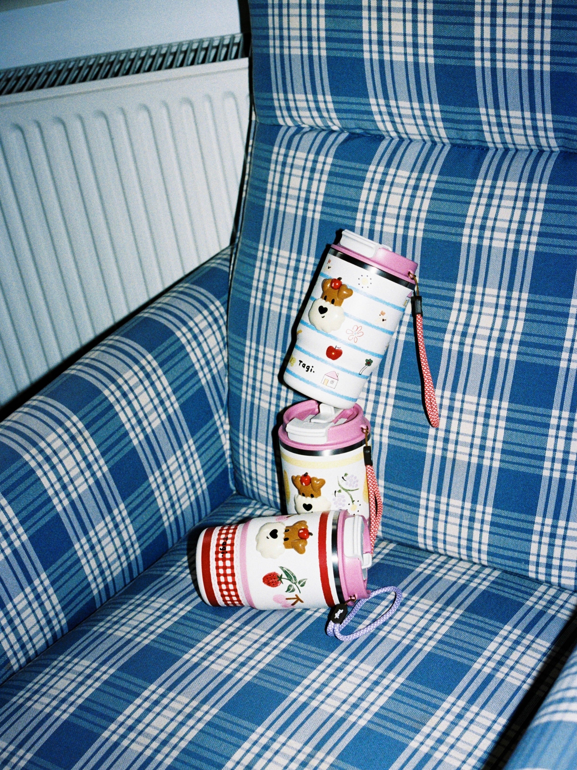 Tagi. Popcorn Stainless Steel Tumbler