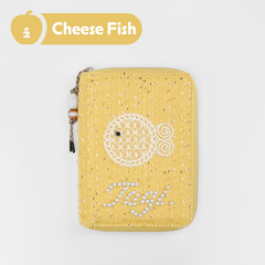 Tagi. Lace Fish Passport Holder