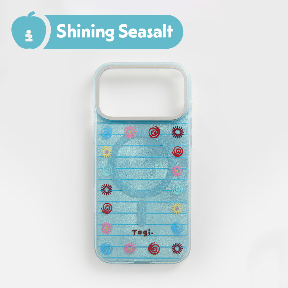 Tagi. Shining Garden Magnetic Phone Case / Lens Film / Phone Charm