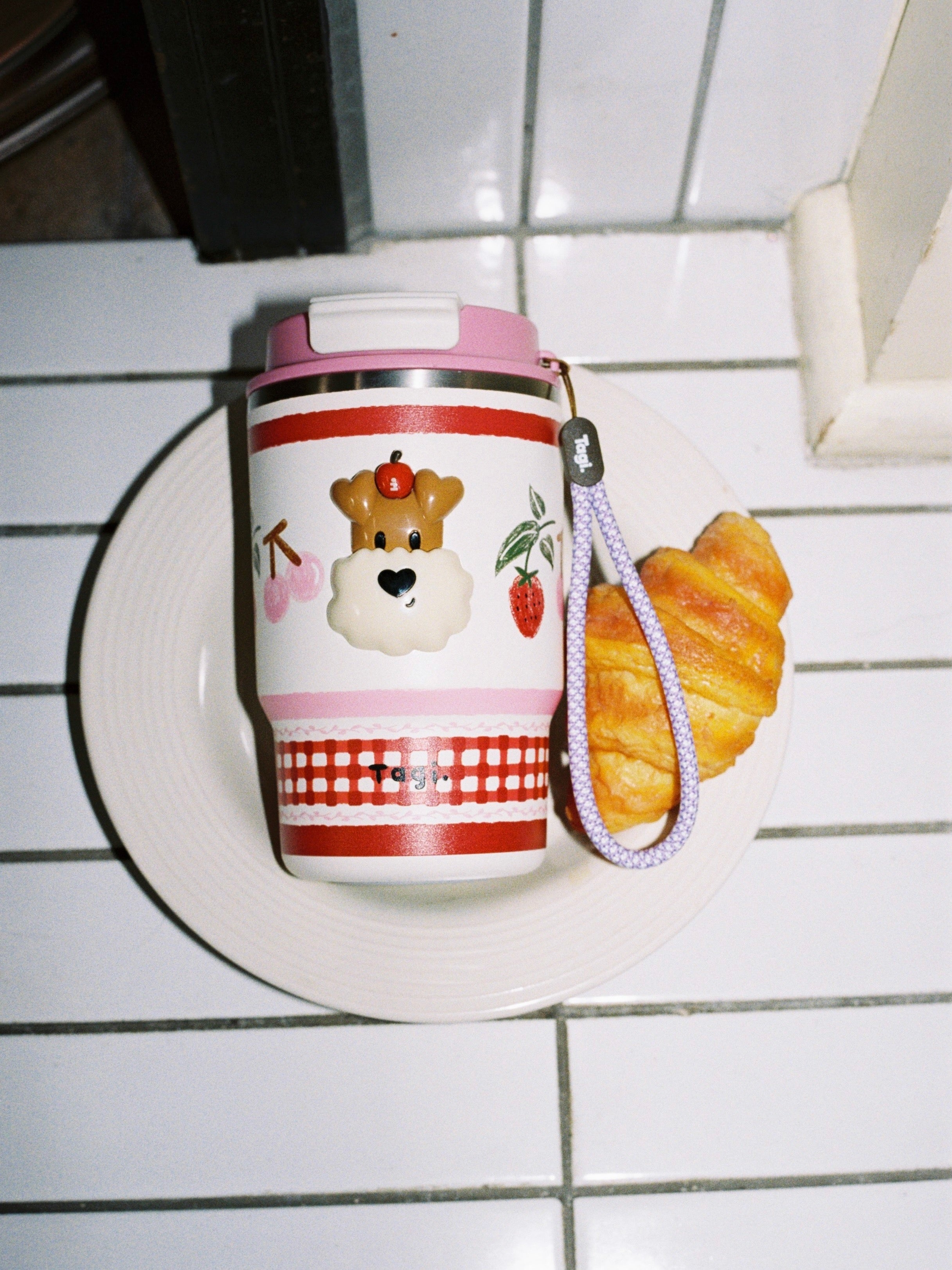 Tagi. Popcorn Stainless Steel Tumbler
