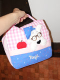 Tagi. <Haha> cosmetic bag