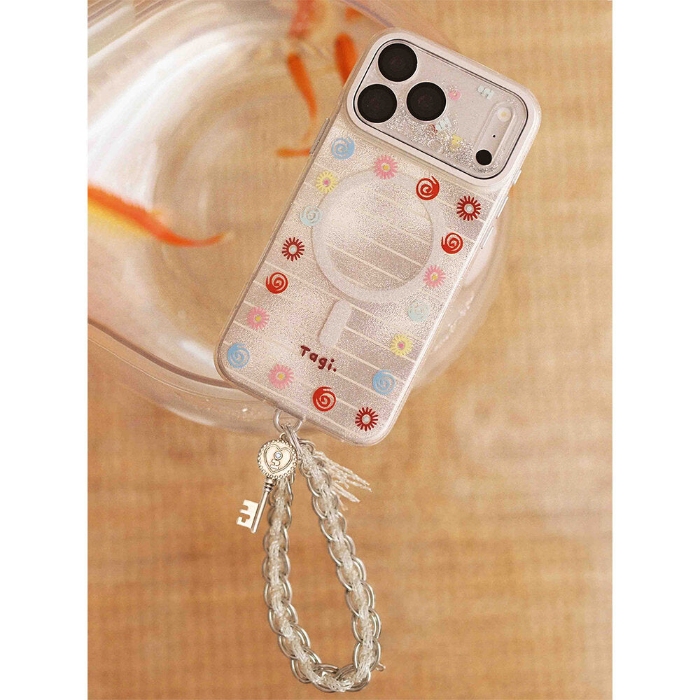 Tagi. Shining Garden Magnetic Phone Case / Lens Film / Phone Charm