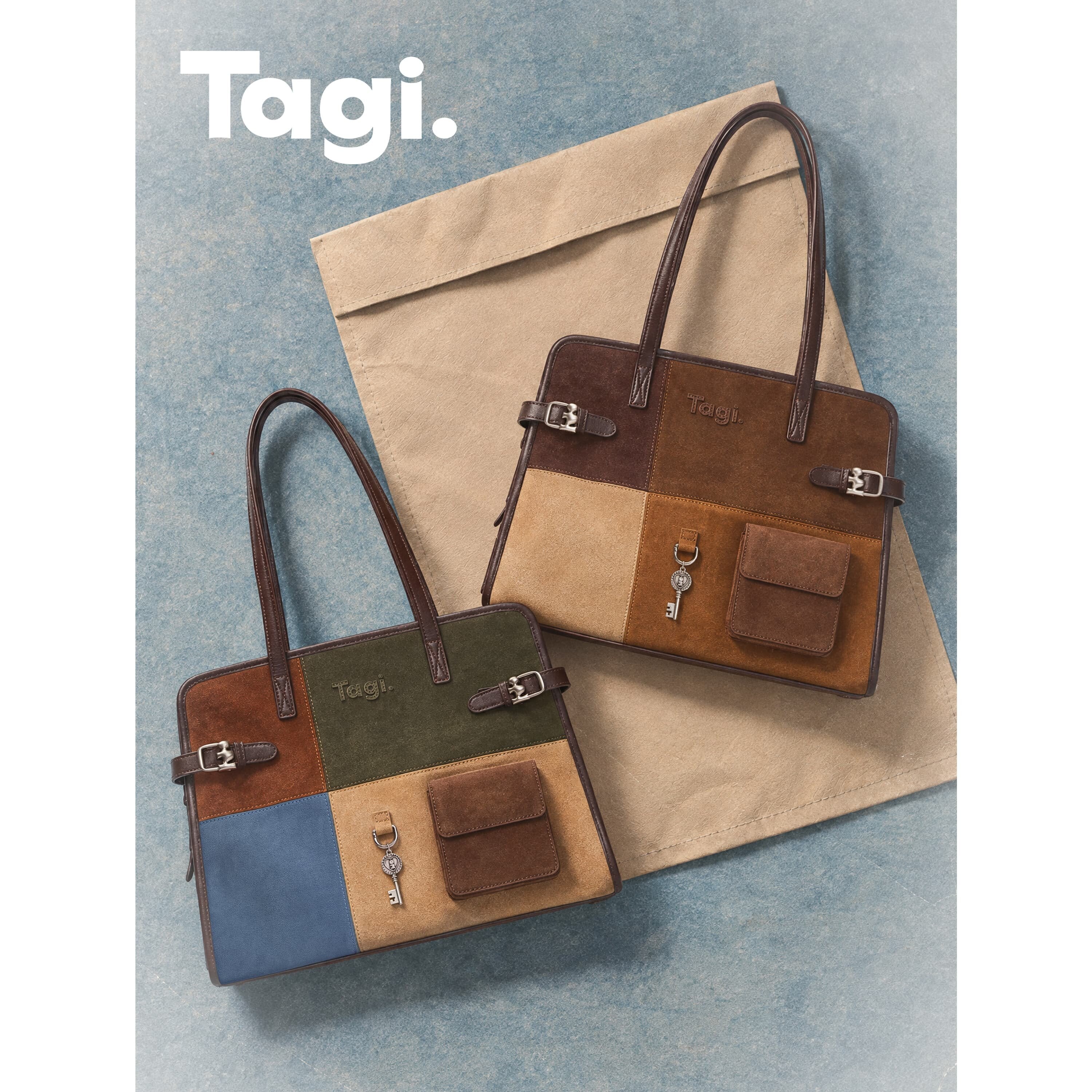 Tagi. Imagine Patchwork Tote Bag