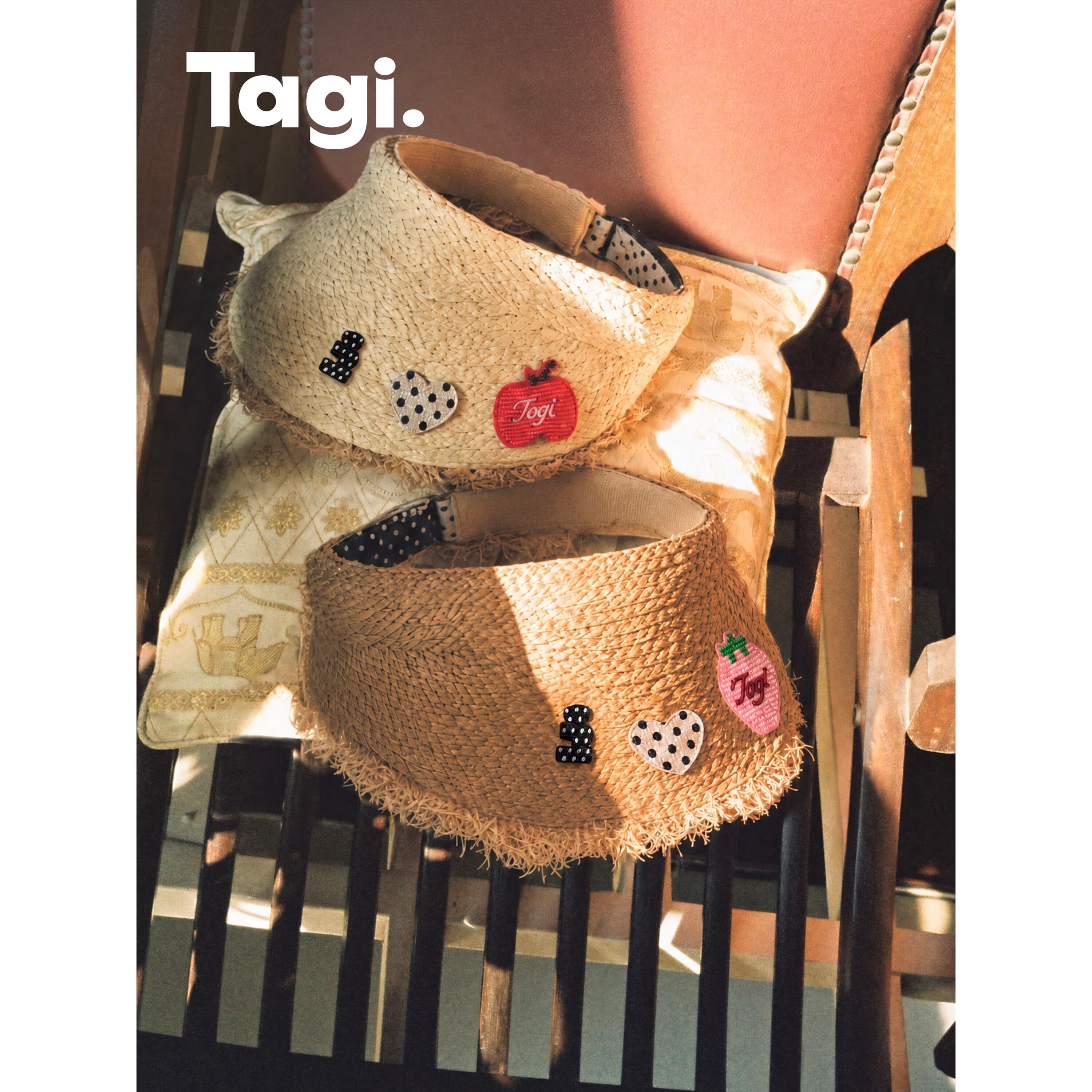 Tagi. Inspire Picnic Visor Straw Hat