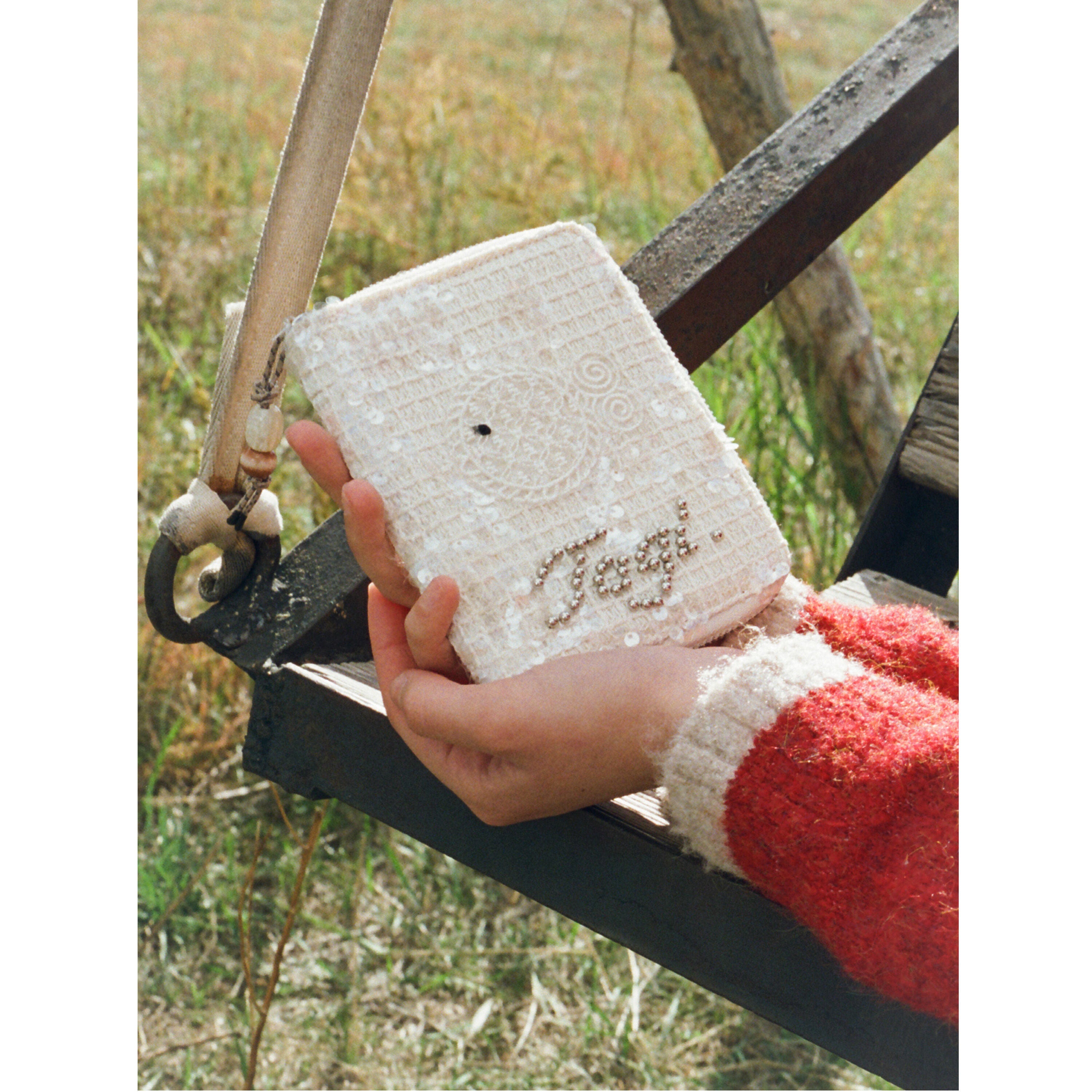 Tagi. Lace Fish Passport Holder