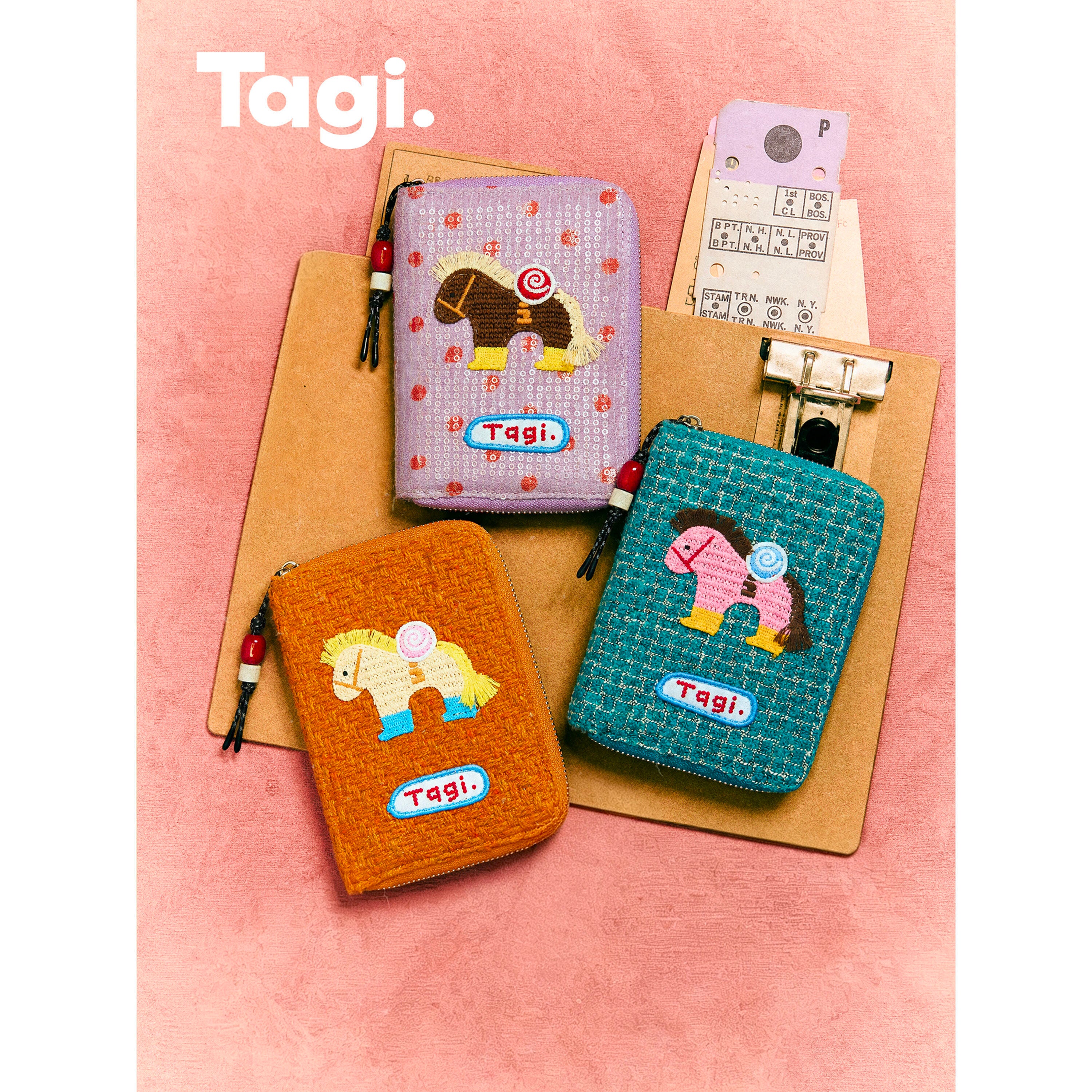 Tagi. Pony Magi Passport Holder