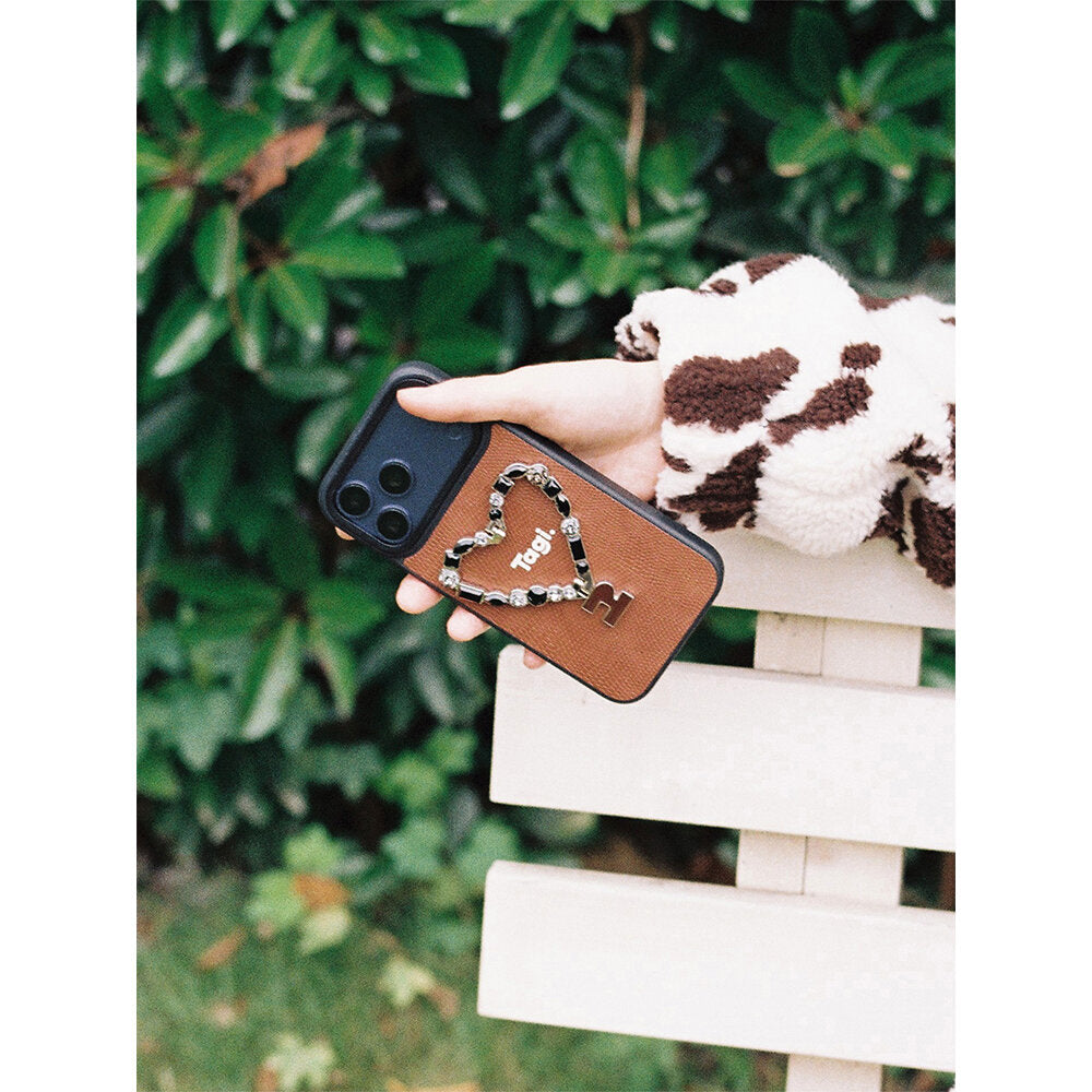 Tagi. Make You Happy Shining Heart Bracket Phone Case iPhone 17/18 Pro Max