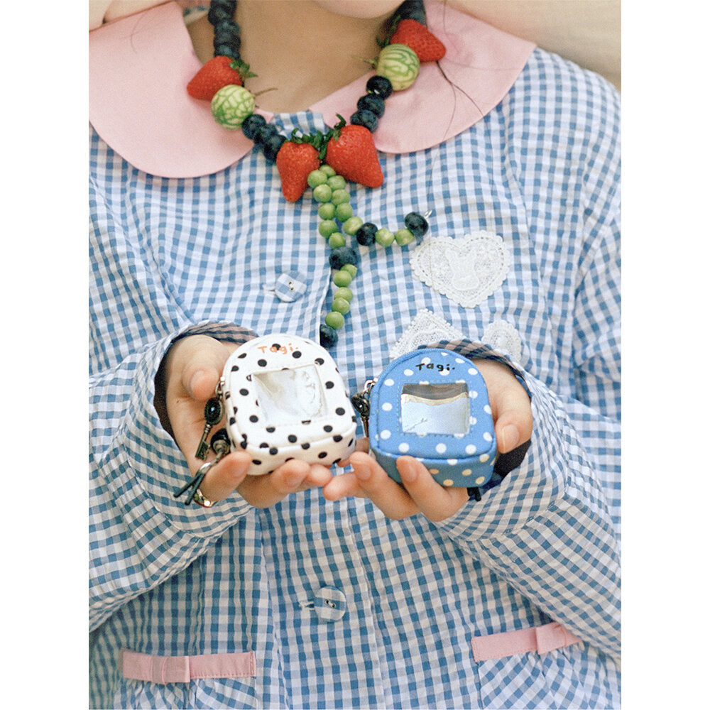 Tagi. Game House Cosmetic Storage Bag / Mini House Bag Charm