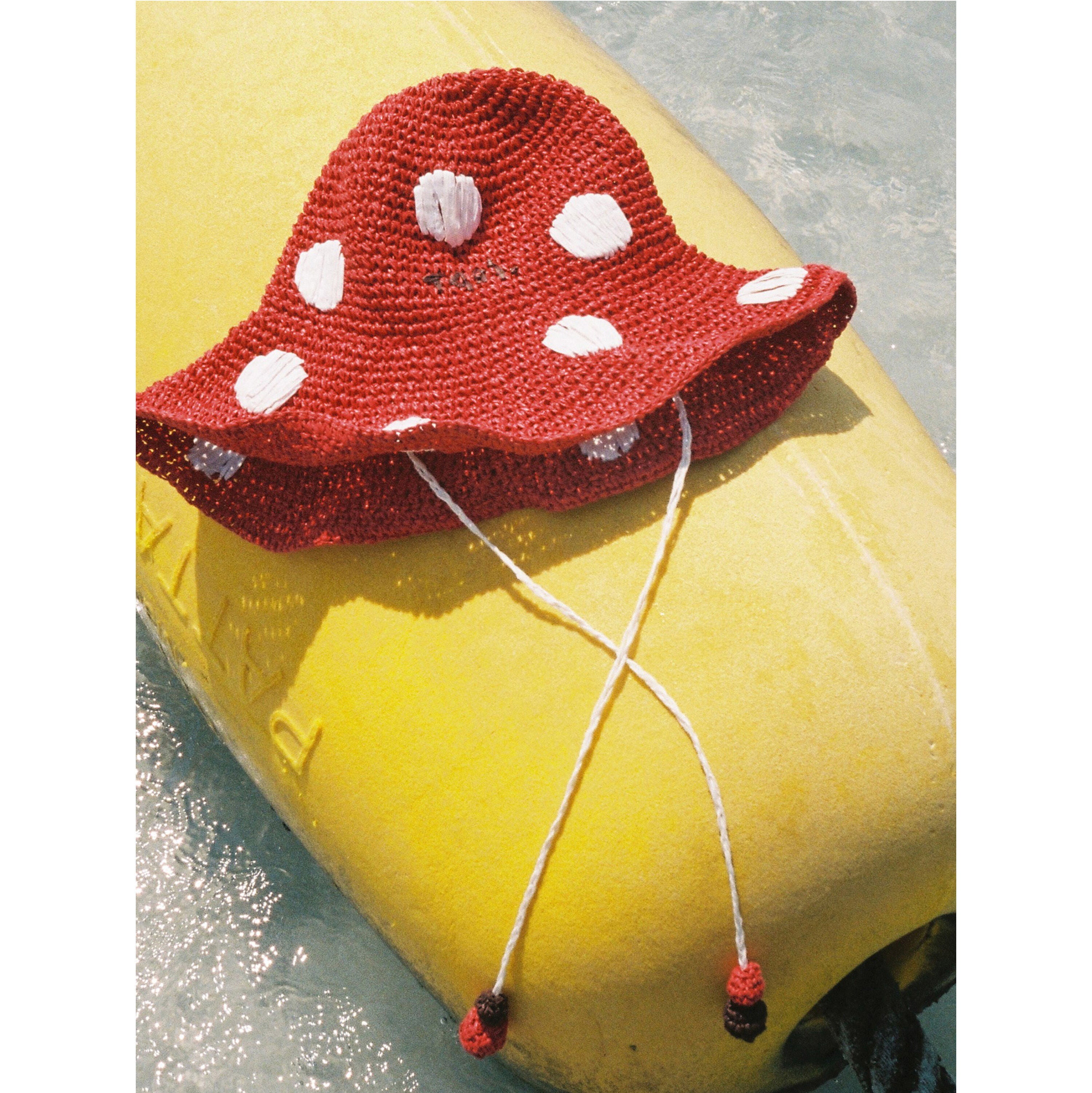 Tagi. Wide-brimmed Woven Hat