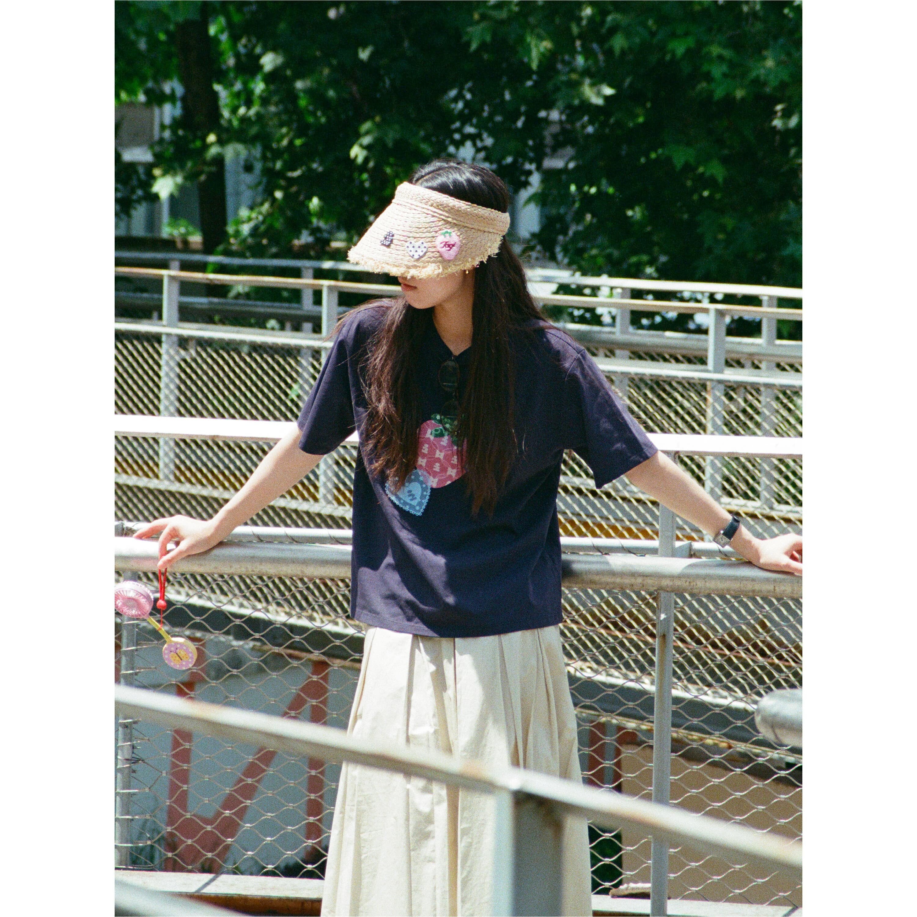 Tagi. Inspire Picnic Visor Straw Hat