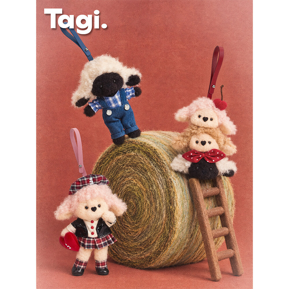 Tagi. Mekie Plush Charm Bag Pendant