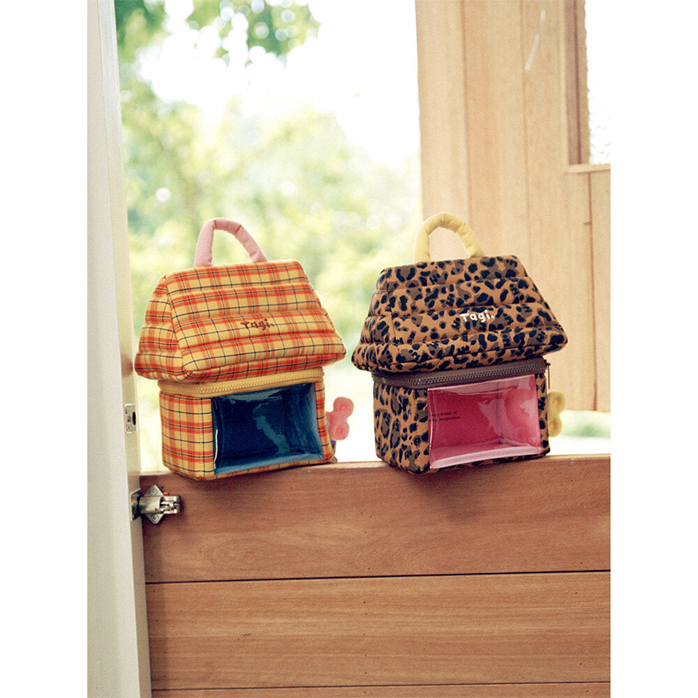 Tagi. Game House Cosmetic Storage Bag / Mini House Bag Charm
