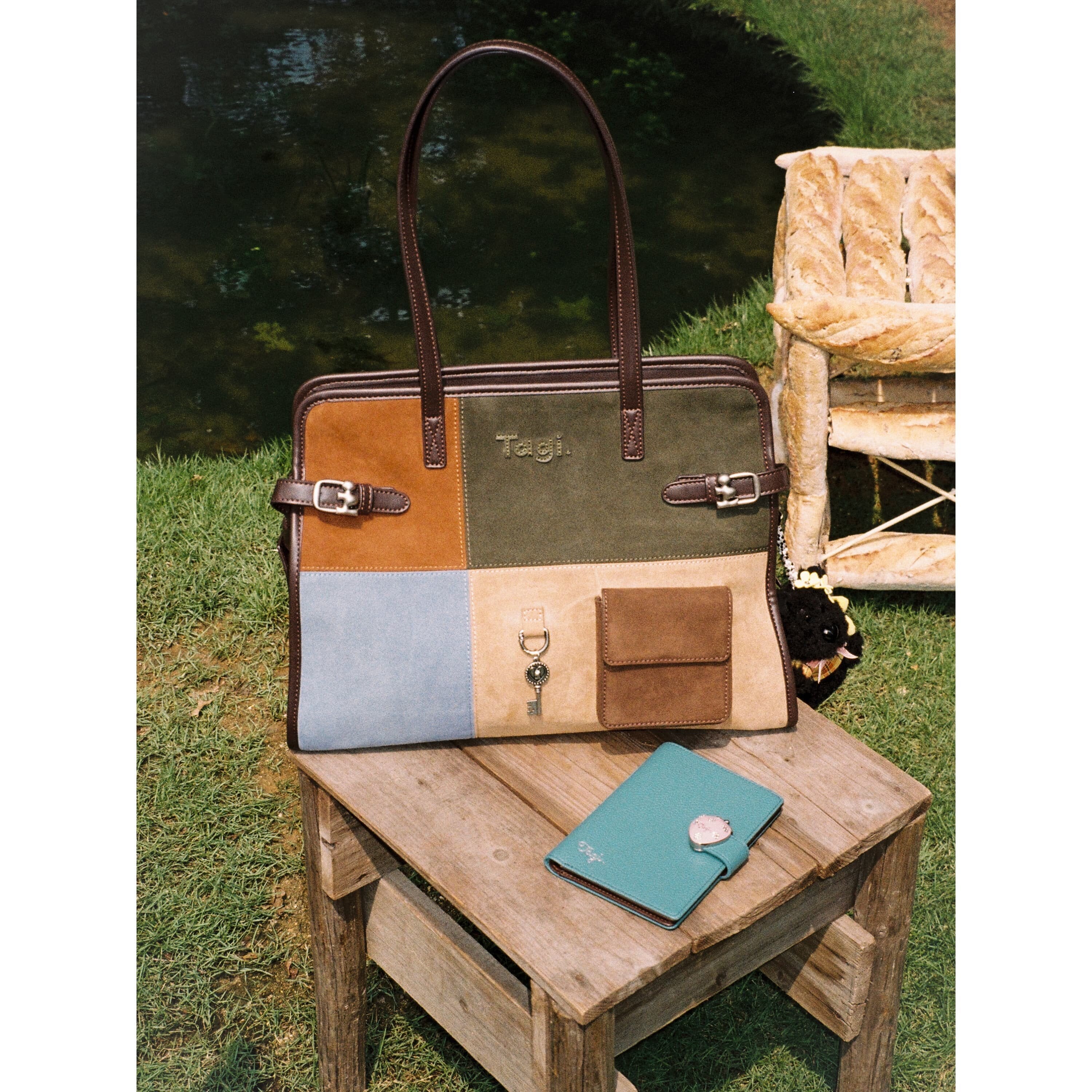 Tagi. Imagine Patchwork Tote Bag