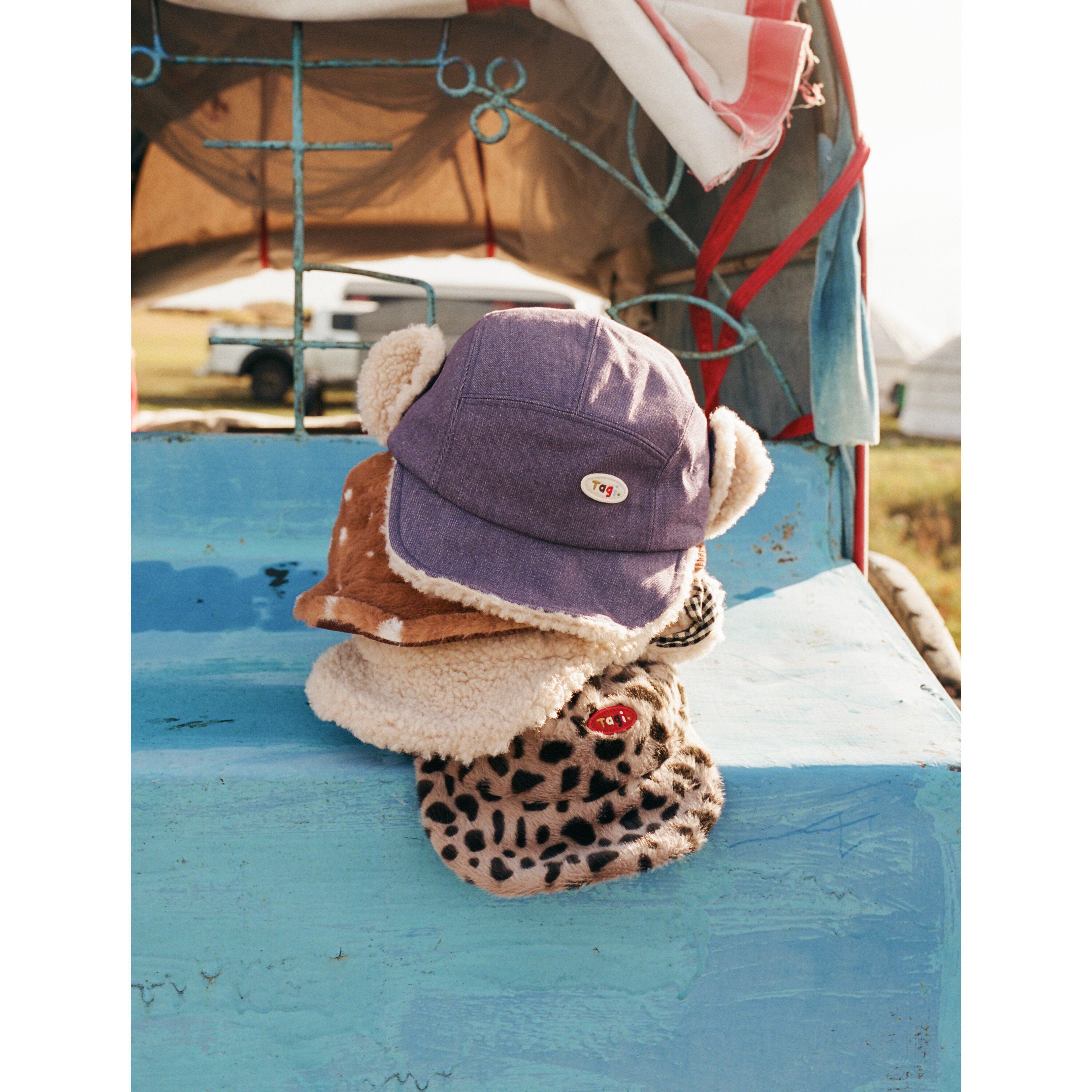 Tagi. Mekie Lamb Ear Baseball Cap