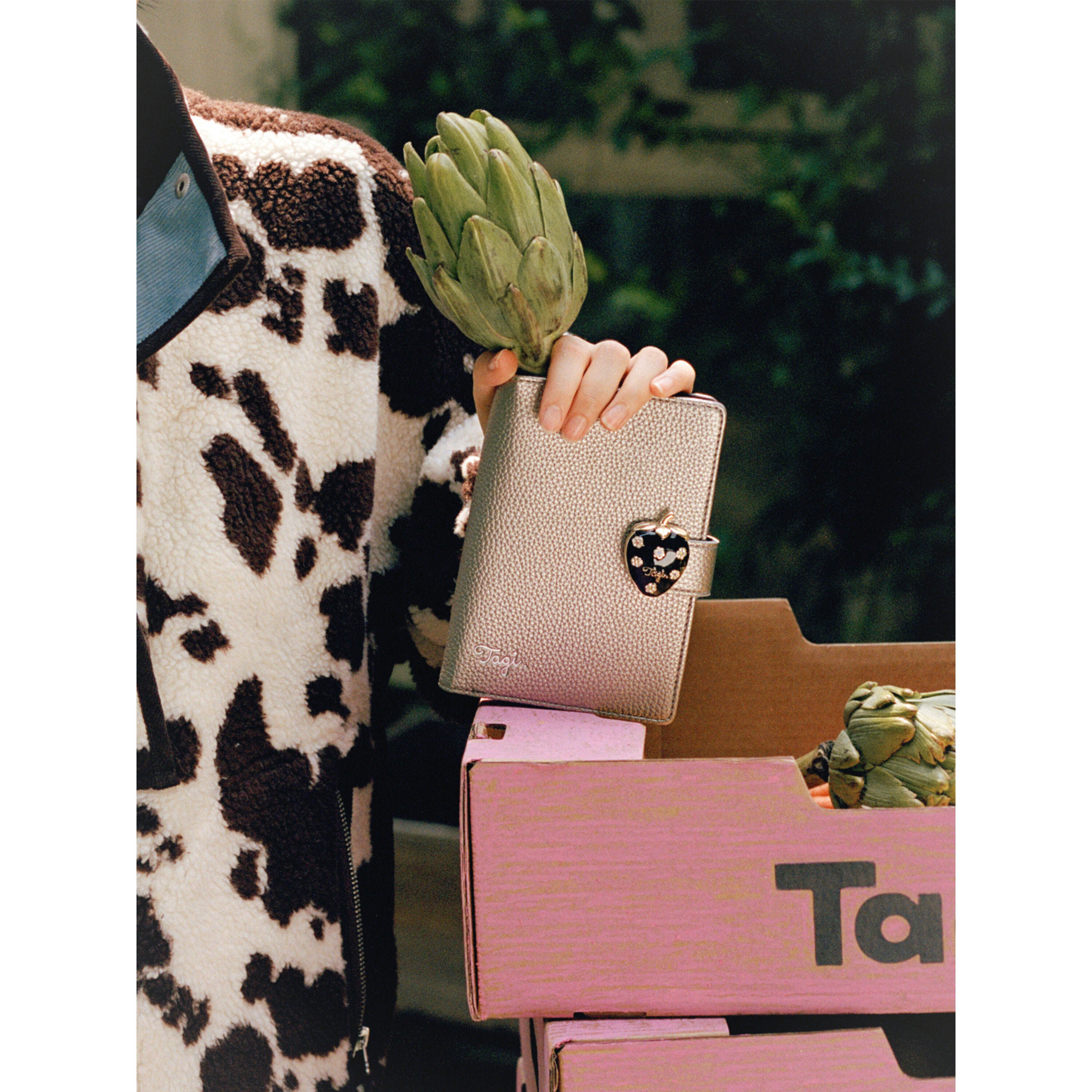 Tagi. Inspire Strawberry 2-in-1 Passport Holder