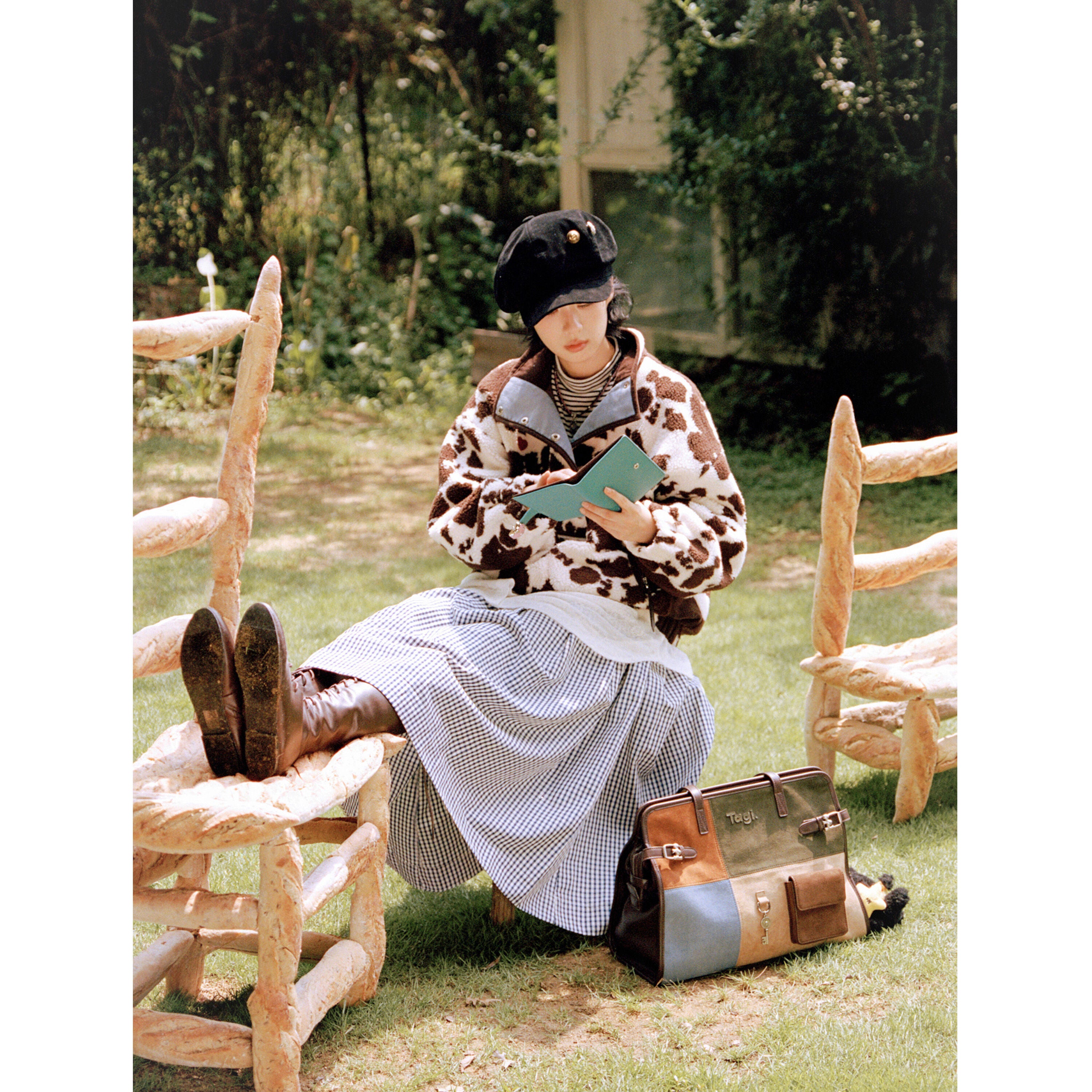 Tagi. Emblem Octagonal Beret