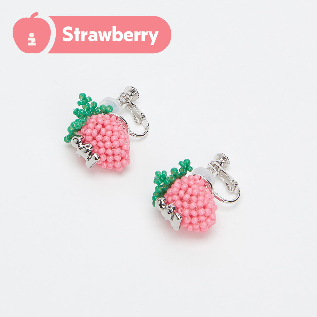 Tagi. Seed Beads Necklace/Earrings/Earclips/Ring