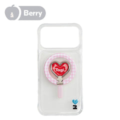 Tagi. Put-Put Happy Magnetic Phone Case with Phone Grip Holder