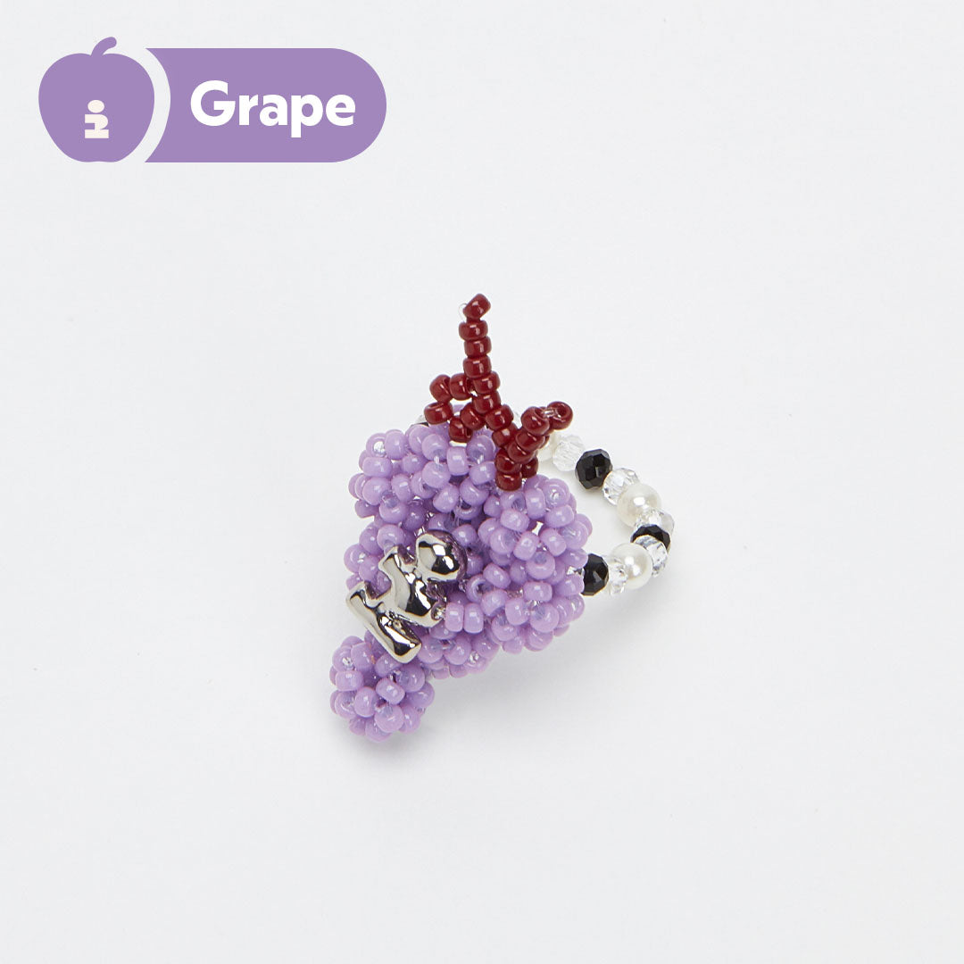 Tagi. Seed Beads Necklace/Earrings/Earclips/Ring