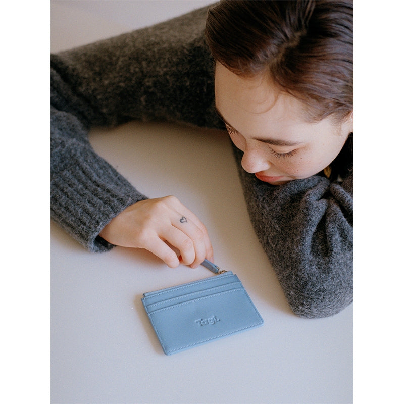 Tagi. Cream Bulging Love Card Holder