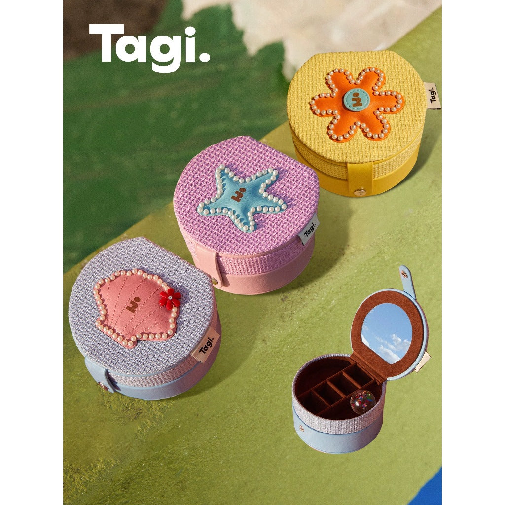 Tagi. Round-Round Jewelry Box