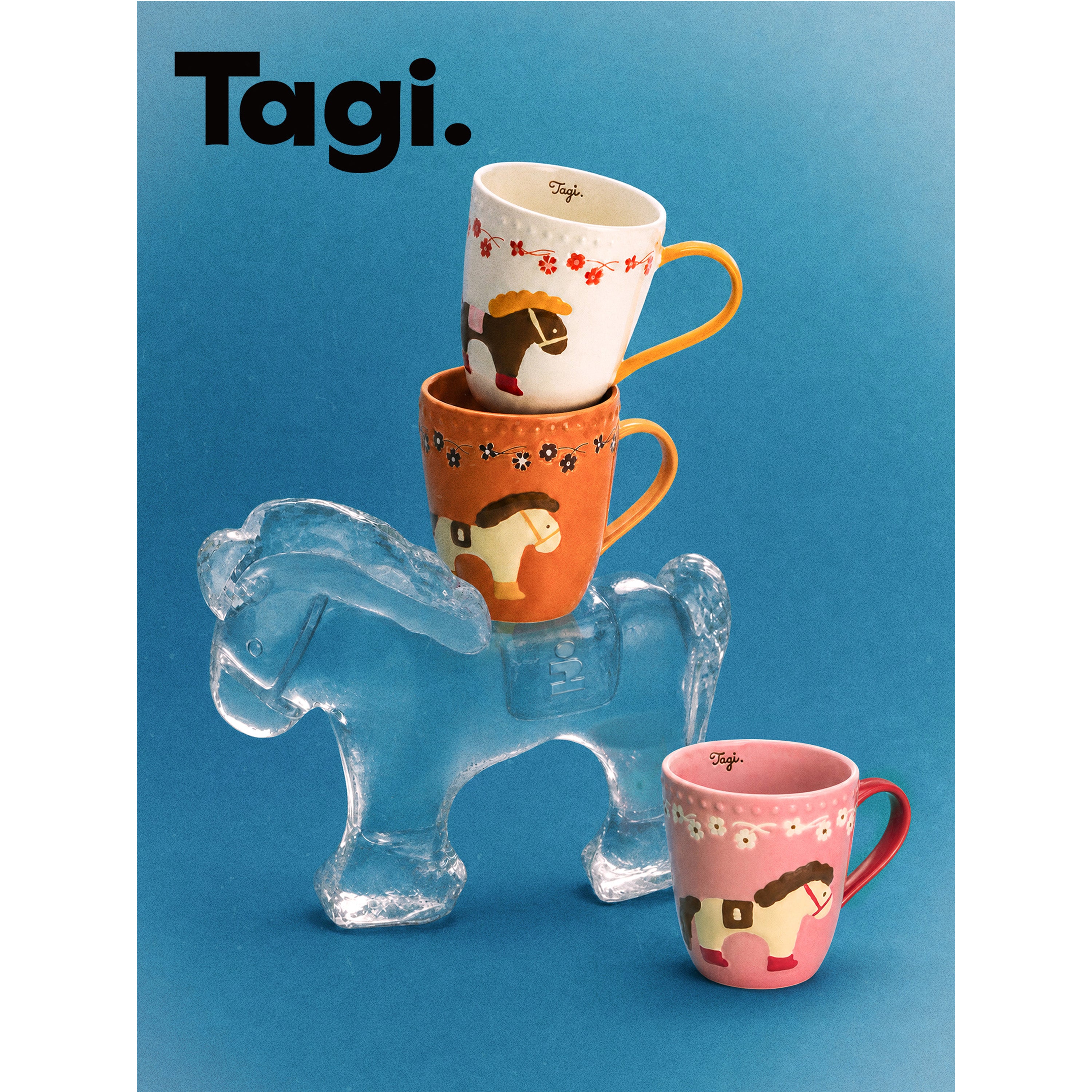 Tagi. Pony Magi Hand-Painted Ceramic Mug