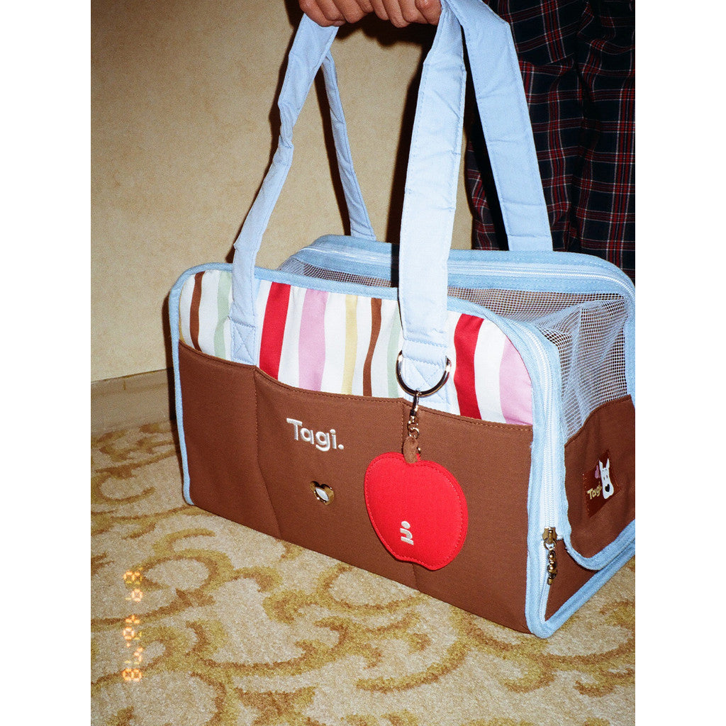 Tagi. Daily Stripe Pet Car Travel Bag