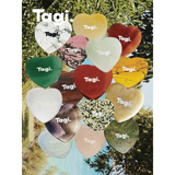 Tagi.Natural stone"Love Pebble paint" phone holder